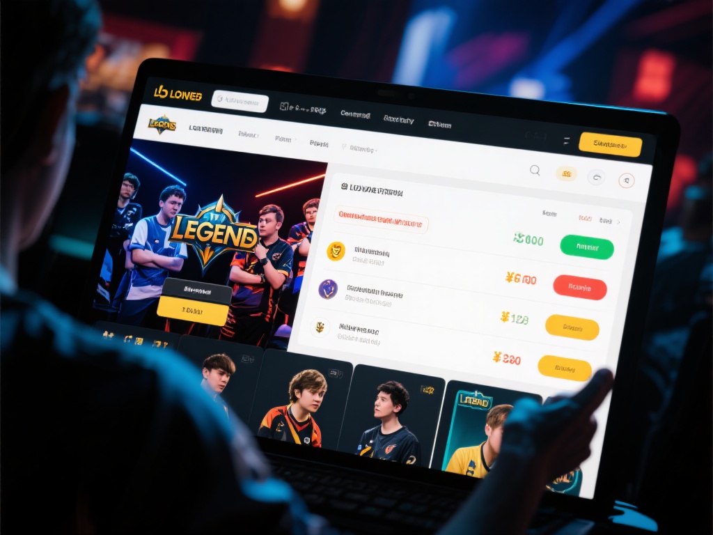 对于一些特定的电竞爱好者，LOL外围官网